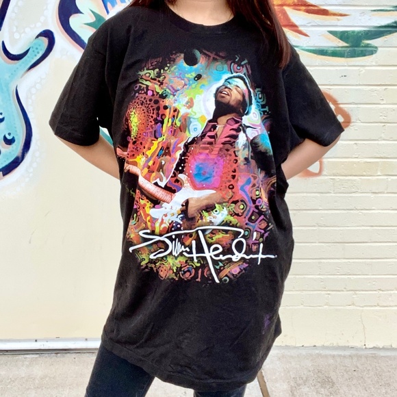 Jimi Hendrix Angel T-Shirt - Picture 1 of 3